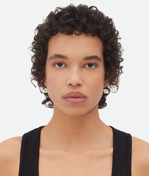 Bottega Veneta Flower Earrings>Women Earrings