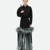 Bottega Veneta Fluid Viscose Organza Skirt>Women Skirts