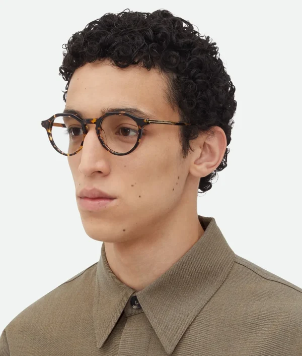 Bottega Veneta Forte Recycled Acetate Panthos Eyeglasses>Women Opticals | Opticals