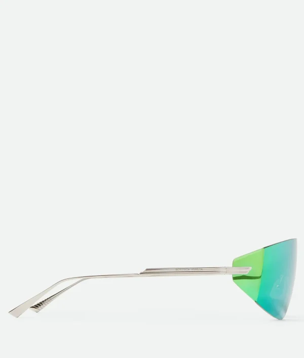 Bottega Veneta Futuristic Shield Sunglasses>Women Sunglasses | Sunglasses