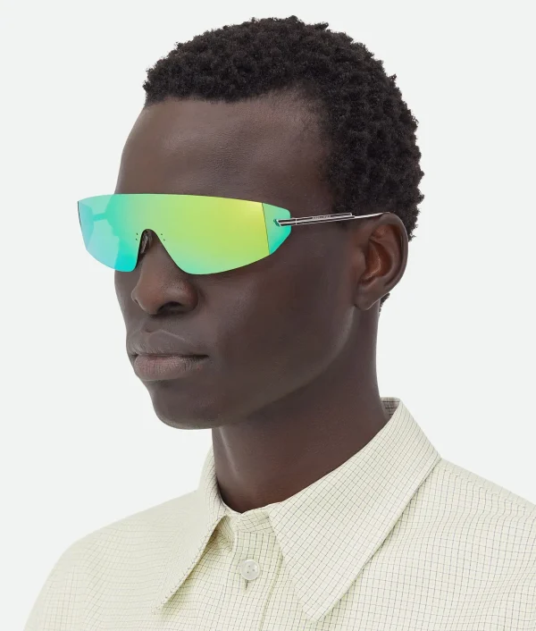 Bottega Veneta Futuristic Shield Sunglasses>Women Sunglasses | Sunglasses