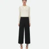 Bottega Veneta Grain De Poudre Culotte Trousers>Women Trousers And Shorts
