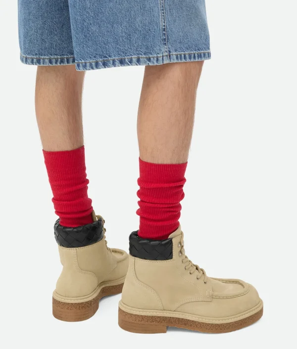 Bottega Veneta Haddock Lace-Up Ankle Boot> Boots