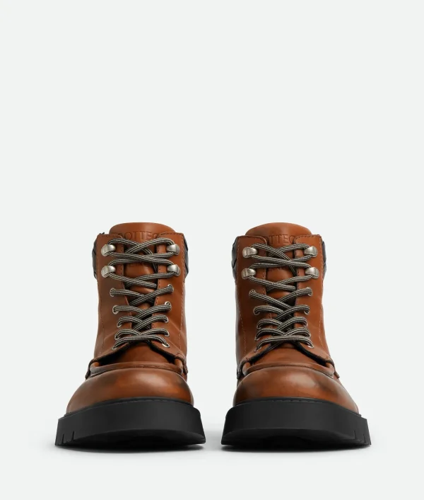 Bottega Veneta Haddock Lace-Up Ankle Boot> Boots