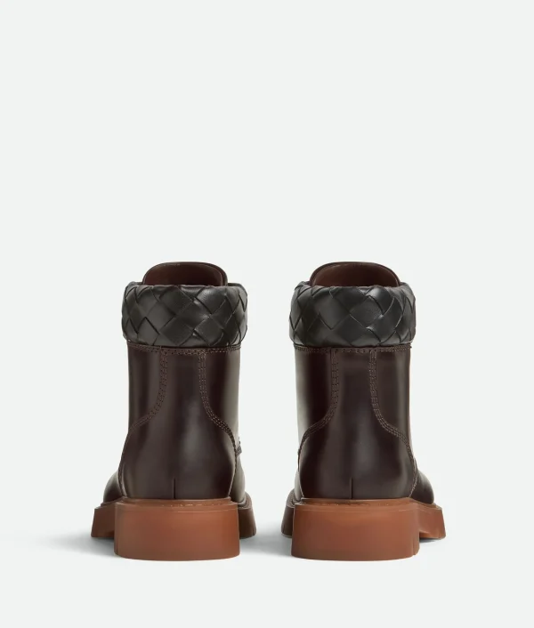 Bottega Veneta Haddock Lace-Up Ankle Boot>Women Boots