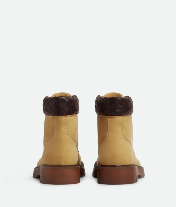 Bottega Veneta Haddock Lace-Up Ankle Boot> Boots