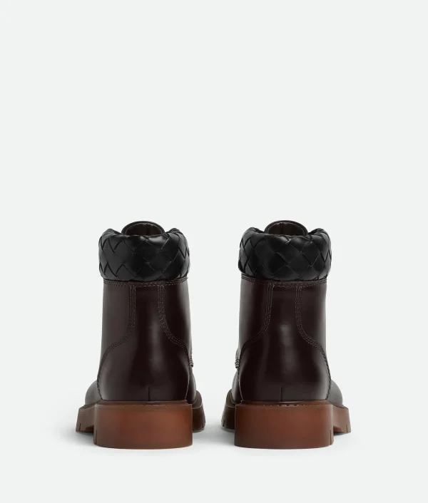 Bottega Veneta Haddock Lace-Up Ankle Boot> Boots