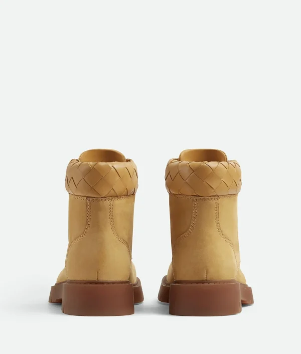 Bottega Veneta Haddock Lace-Up Ankle Boot>Women Boots