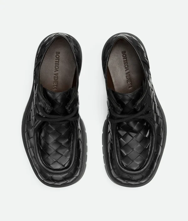 Bottega Veneta Haddock Lace-Up Shoe>Women Flats
