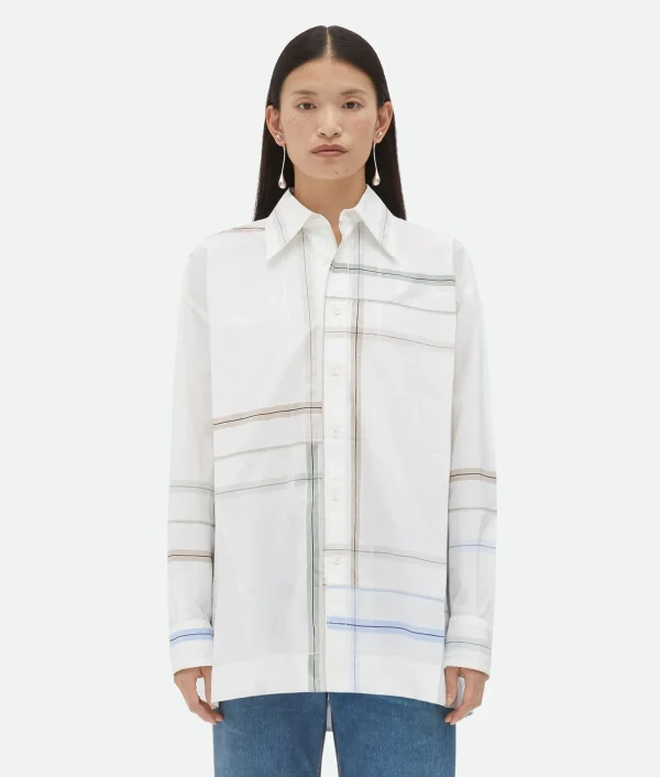 Bottega Veneta Handkerchief Cotton Shirt>Women Shirts