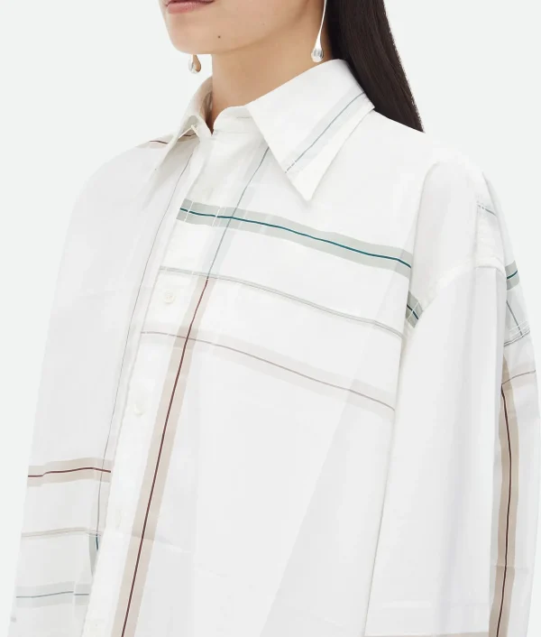 Bottega Veneta Handkerchief Cotton Shirt>Women Shirts