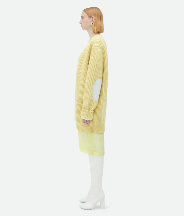 Bottega Veneta Heavy Wool Cardigan>Women Knitwear