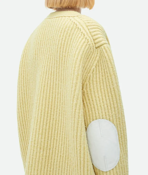 Bottega Veneta Heavy Wool Cardigan>Women Knitwear