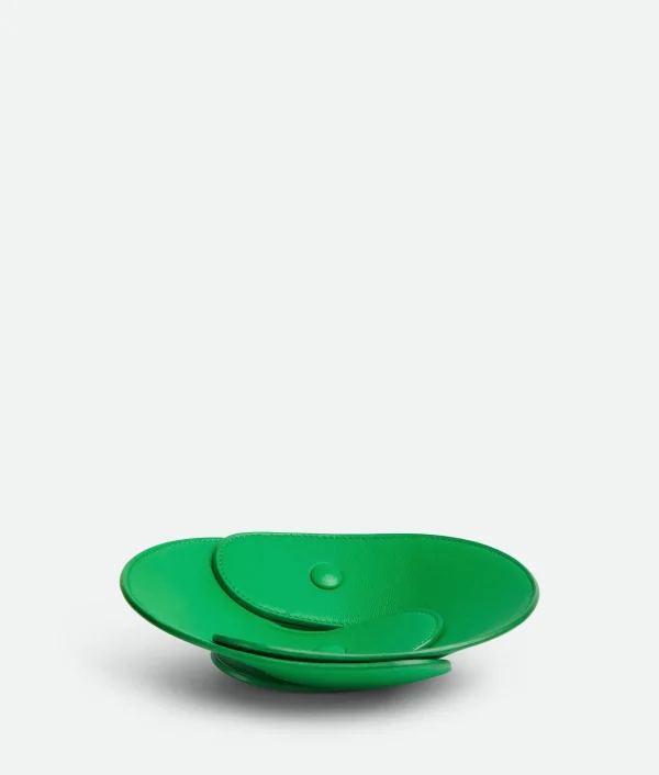 Bottega Veneta Interlocking Leather Tray - S> Leather Accessories