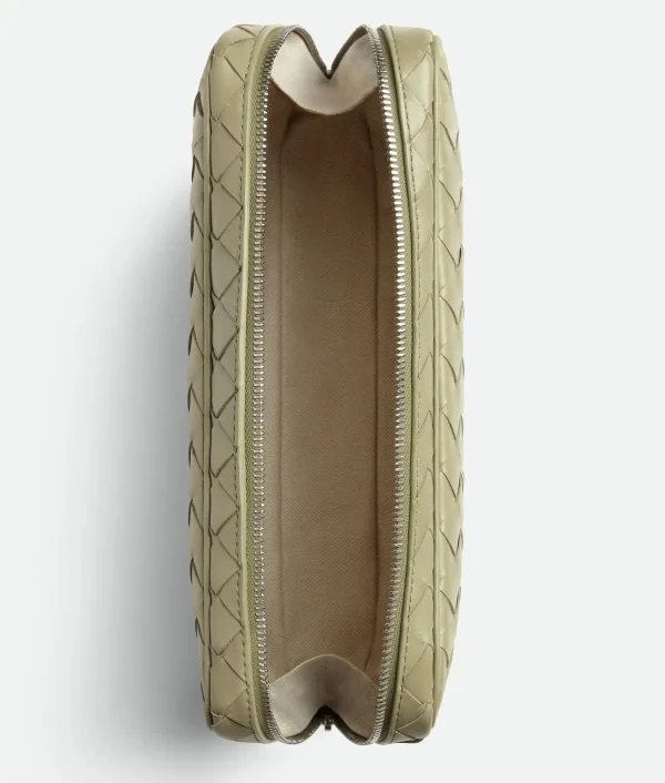 Bottega Veneta Intrecciato Large Zipped Organizing Pouch>Women Pouches And Travel Accessories | Pouches And Travel Accessories