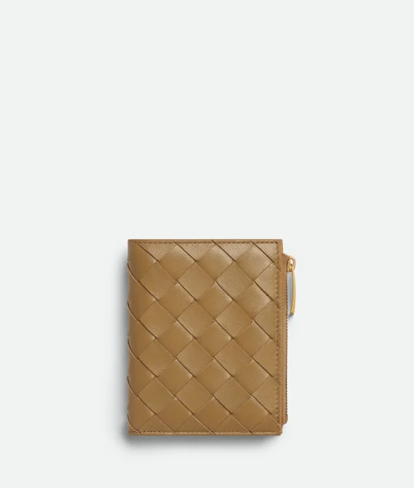 Bottega Veneta Intrecciato 15 Small Bi-Fold Wallet>Women Small Wallets