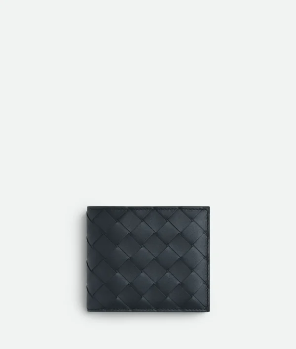 Bottega Veneta Intrecciato Bi-Fold Wallet With Coin Purse> Small Wallets