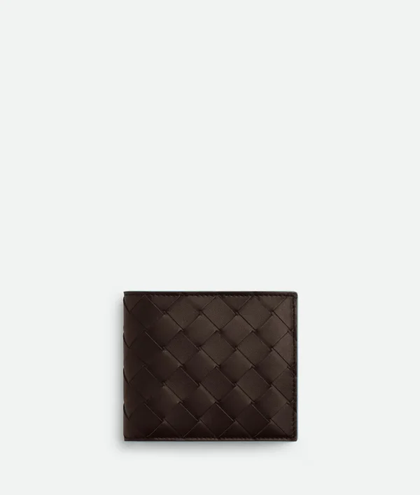 Bottega Veneta Intrecciato Bi-Fold Wallet With Coin Purse> Small Wallets