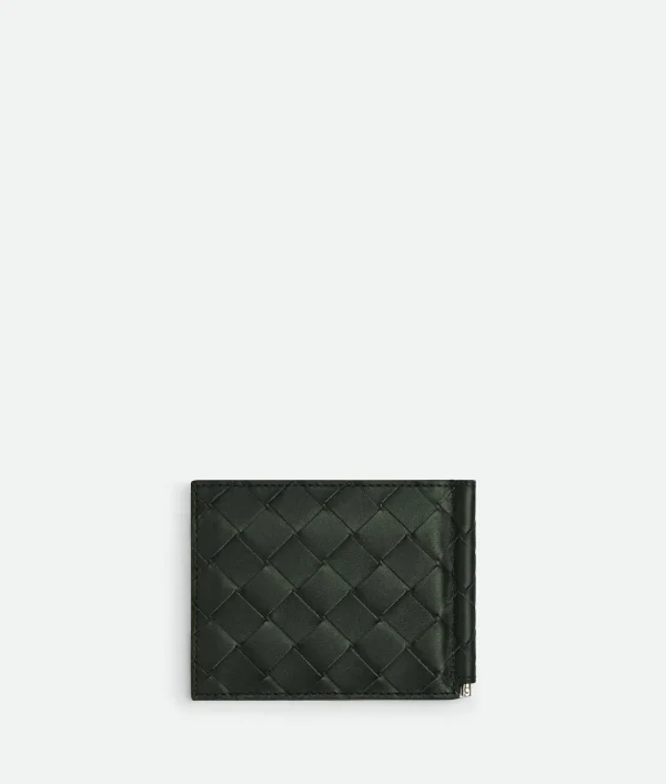 Bottega Veneta Intrecciato Bill Clip Wallet> Small Wallets