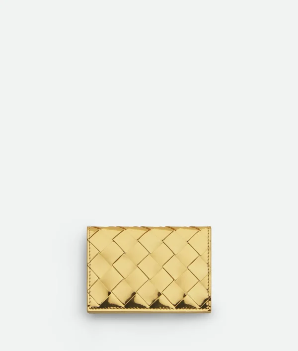 Bottega Veneta Intrecciato Business Card Case>Women Card Cases