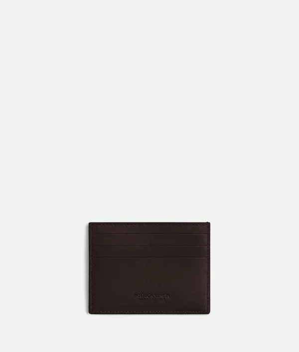 Bottega Veneta Intrecciato Diagonal Credit Card Case>Women Card Cases