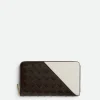 Bottega Veneta Intrecciato Diagonal Large Zip Around Wallet>Women Long Wallets