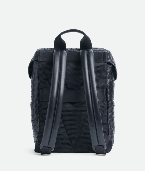 Bottega Veneta Intrecciato Flap Backpack> Backpack