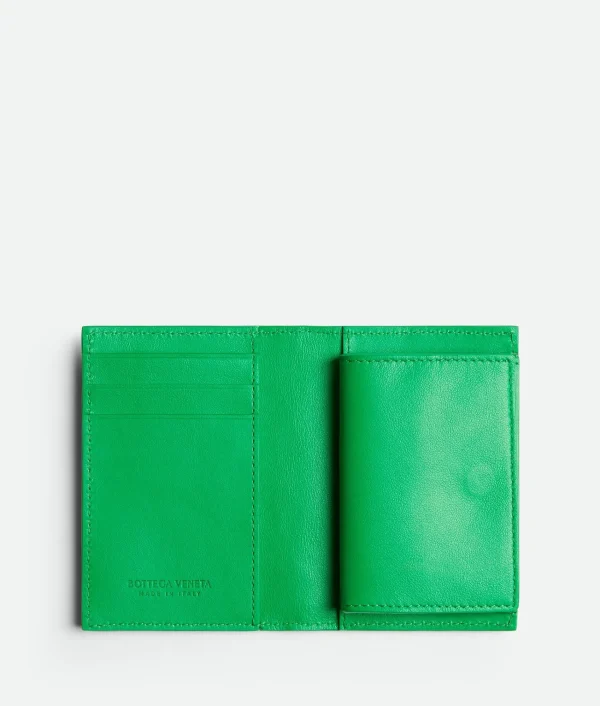 Bottega Veneta Intrecciato Flap Card Case> Card Cases
