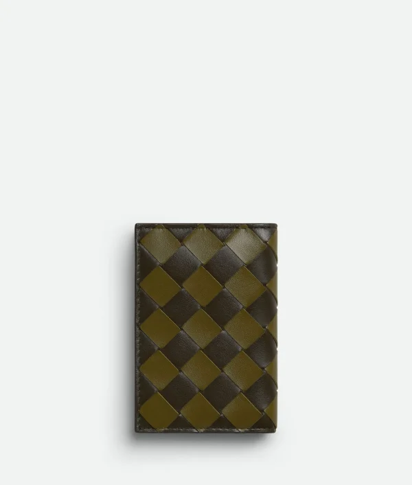 Bottega Veneta Intrecciato Flap Card Case> Card Cases
