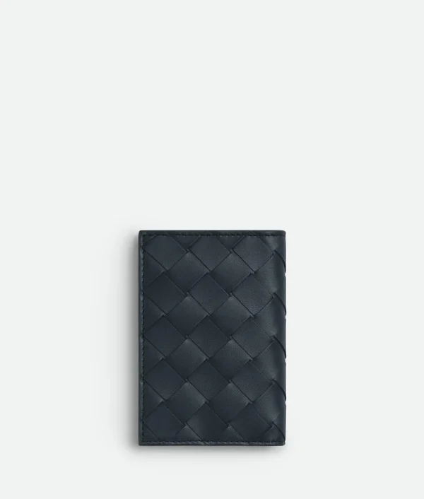 Bottega Veneta Intrecciato Flap Card Case> Card Cases