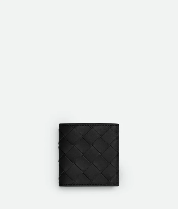 Bottega Veneta Intrecciato Folded Coin Purse> Small Wallets
