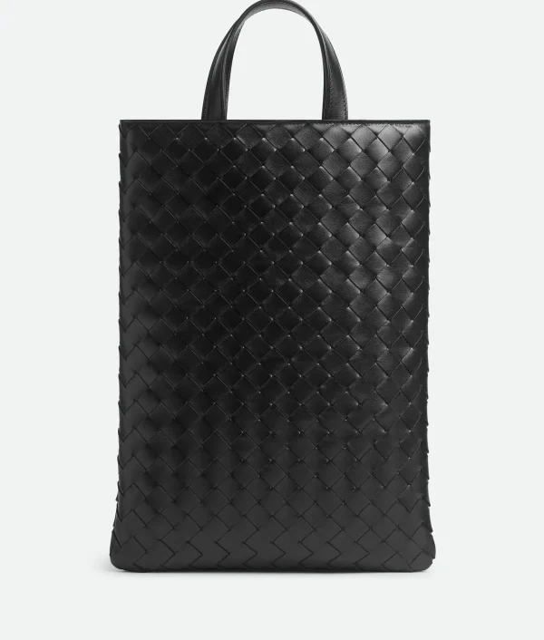 Bottega Veneta Intrecciato Laptop Case With Handle> Crossbody