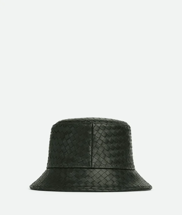 Bottega Veneta Intrecciato Leather Bucket Hat>Women Hats | Hats