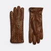 Bottega Veneta Intrecciato Leather Gloves>Women Gloves