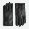 Bottega Veneta Intrecciato Leather Gloves> Gloves