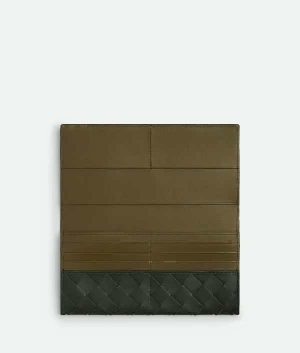 Bottega Veneta Intrecciato Long Wallet With Coin Purse> Long Wallets