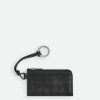 Bottega Veneta Intrecciato L-Zippered Card Holder On Strap> Card Cases
