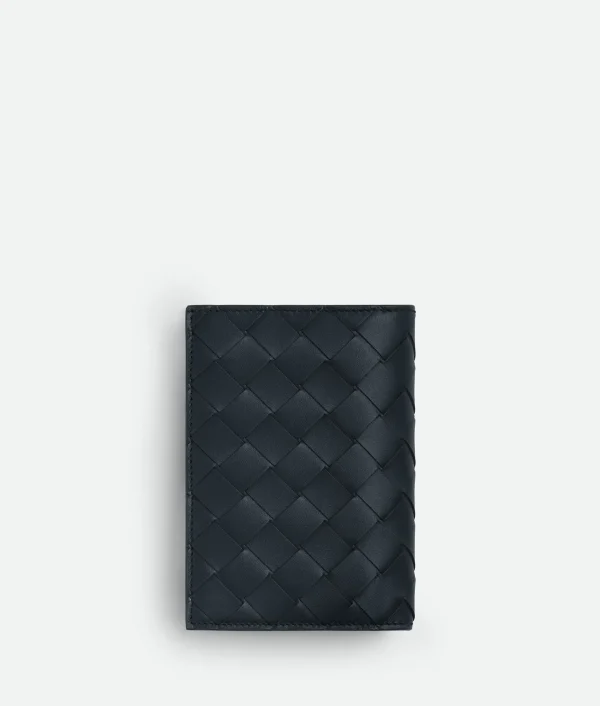 Bottega Veneta Intrecciato Medium Bi-Fold With L-Zip> Long Wallets