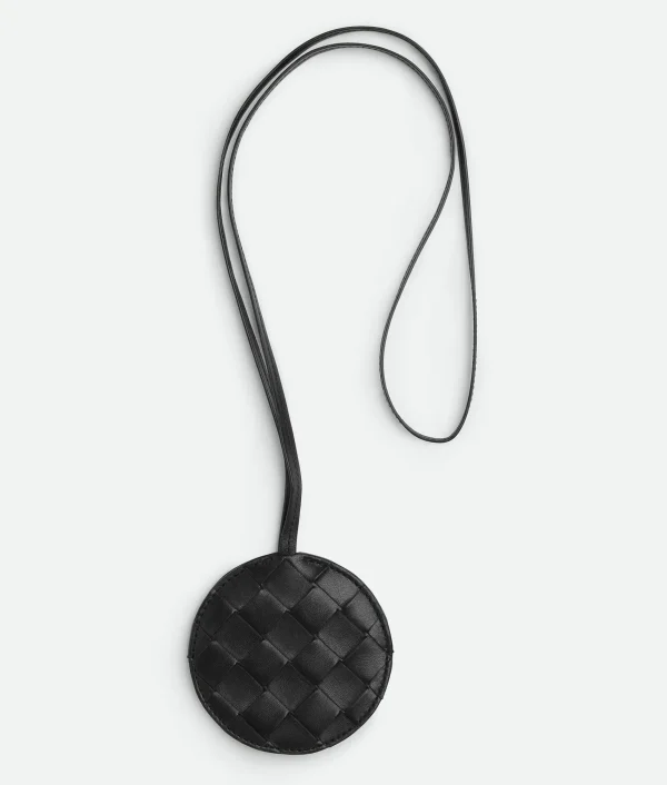 Bottega Veneta Intrecciato Mirror Case On Strap>Women Card Cases
