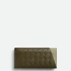 Bottega Veneta Intrecciato Oblique Long Wallet> Long Wallets