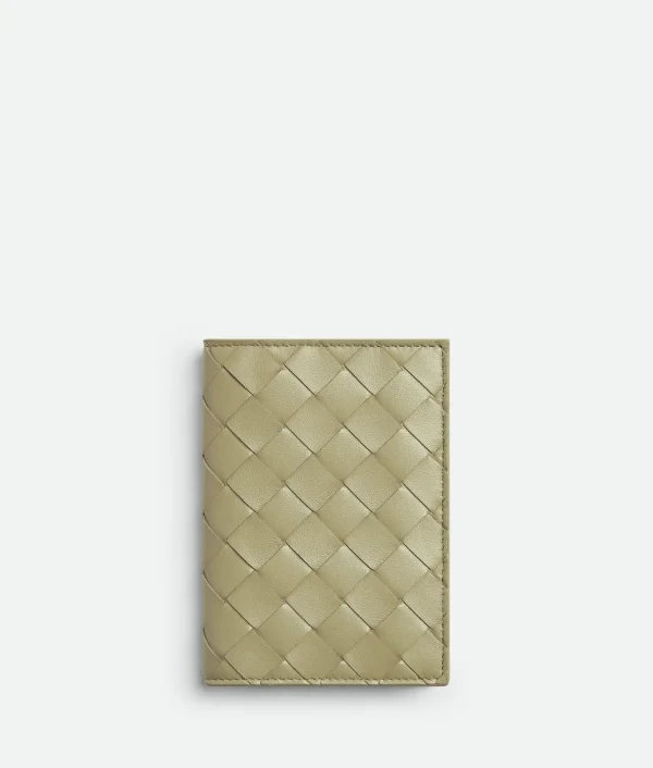 Bottega Veneta Intrecciato Passport Case>Women Pouches And Travel Accessories
