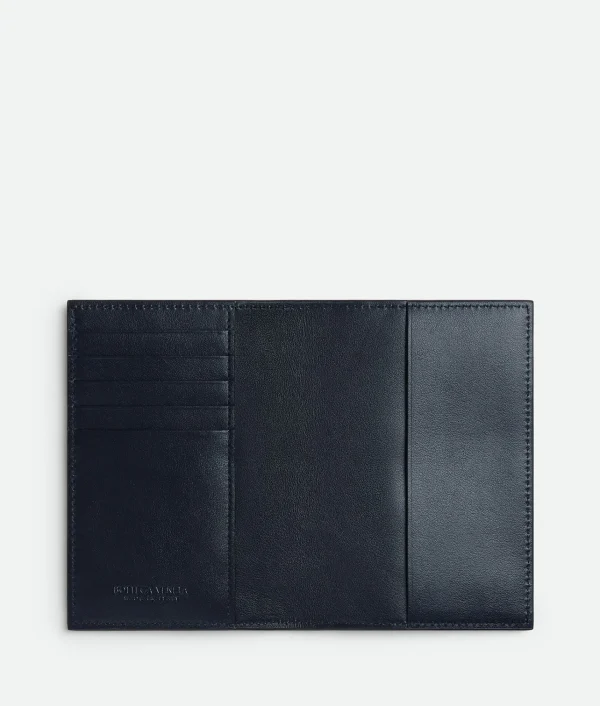 Bottega Veneta Intrecciato Passport Case>Women Pouches And Travel Accessories