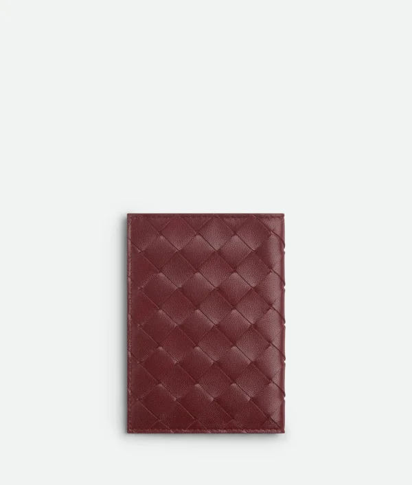 Bottega Veneta Intrecciato Passport Case>Women Pouches And Travel Accessories
