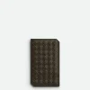 Bottega Veneta Intrecciato Piccolo Vertical Card Case> Card Cases