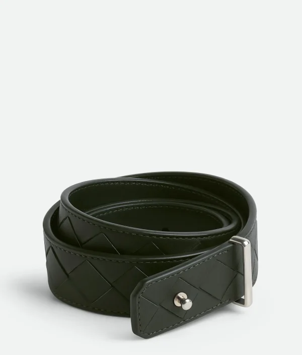 Bottega Veneta Intrecciato Pin Belt> Belts