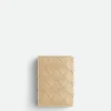 Bottega Veneta Intrecciato Tiny Tri-Fold Zip Wallet>Women Small Wallets