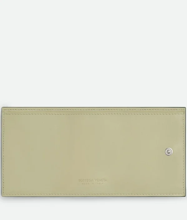 Bottega Veneta Intrecciato Tiny Tri-Fold Wallet> Small Wallets