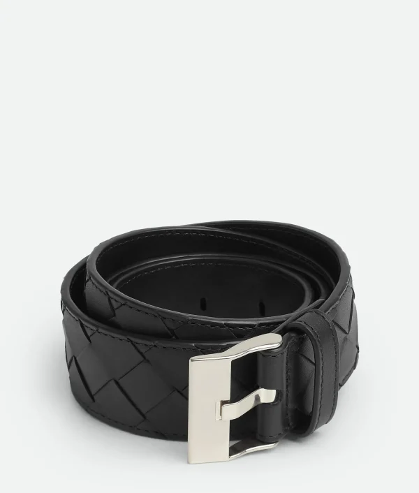Bottega Veneta Intrecciato Watch Belt> Belts