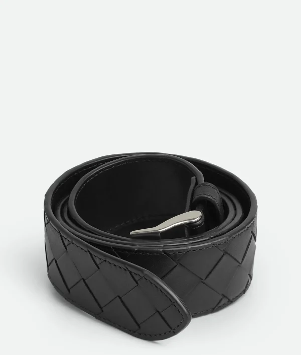 Bottega Veneta Intrecciato Watch Belt> Belts