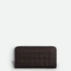 Bottega Veneta Intrecciato Zip Around Wallet> Long Wallets